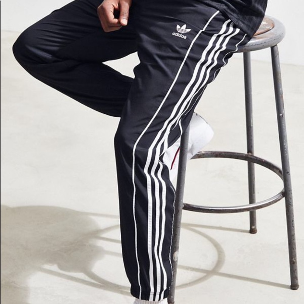 ADIDAS ORIGINALS Authentic Piped Wind Track Pants - Picture 1 of 5